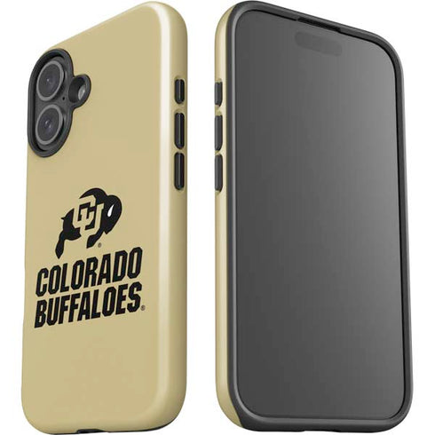 University of Colorado CU Collegiate Text iPhone 16 Plus Impact Case